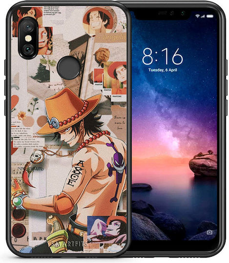 Smartfits Anime Collage Umschlag Rückseite Silikon Mehrfarbig (Redmi Note 6 Pro) 7465727361179_42717687677083
