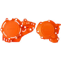 Acerbis Motorcycle Engine Cover Protector Husqvarna TC 250 Orange