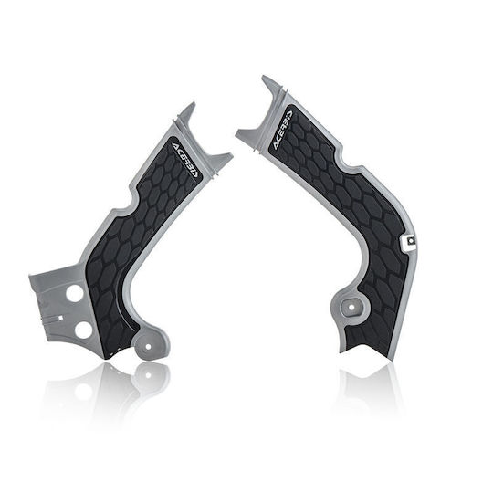 Acerbis X-Grip Motorcycle Frame Protectors Honda CRF 450 White