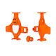 Acerbis Motorrad-Vorderradgabelschutz Orange