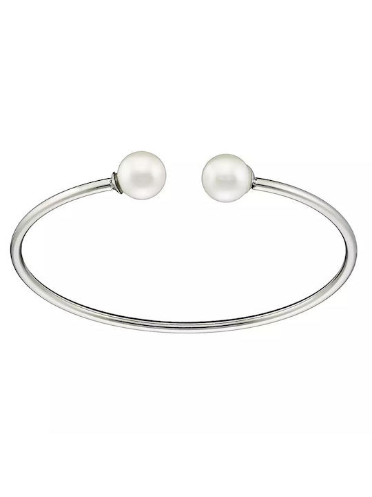 Oxzen Bracelet made of Steel with Pearls