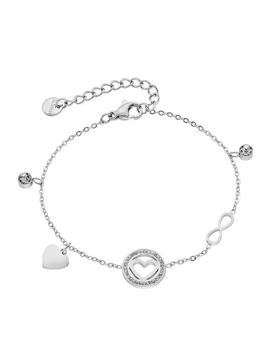 Oxzen Women's Bracelet with design Heart made o...