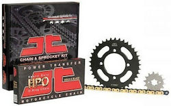 JT Sprockets Chain & Sprocket Kit for Modenas Kriss