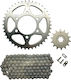 JT Sprockets Kit lanț și pinion pentru Modenas Kristar 125