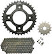 JT Sprockets Kette & Ritzel-Kit (14-36-428) für Honda Supra 125 X