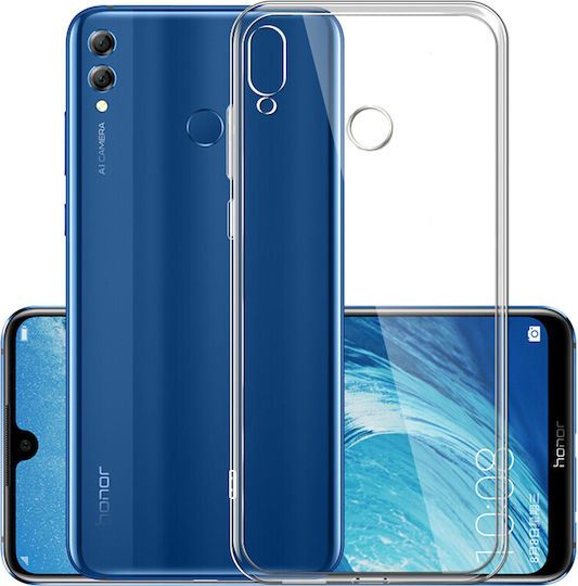 View Back Cover Σιλικόνης Διάφανο (Honor 8X)