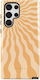 Burga Fashion Tough Back Cover Πλαστικό / Σιλικόνης Πορτοκαλί (Galaxy S22 Ultra 5G)