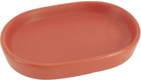 Atmosphera Tabletop Soap Dish Ceramic Orange