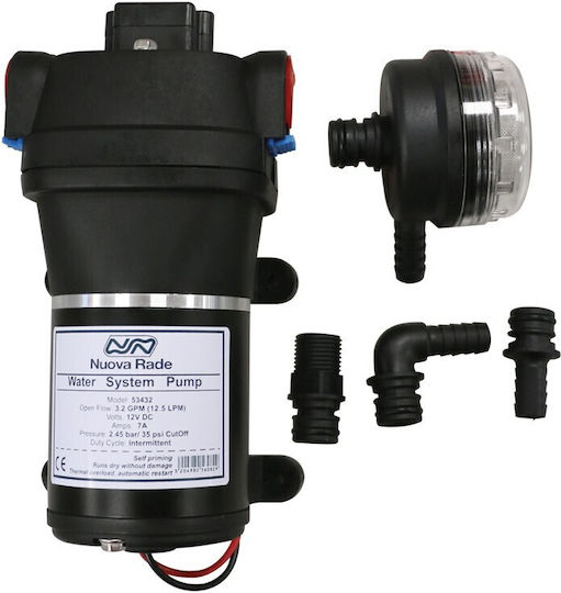 Nuova Rade Pumpe Pressostatisch für Boot Automatisch 12V