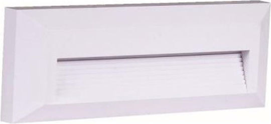 Universe Wandmontierte Außen-Deckenleuchte LED IP65 3W mit Warmweiß Licht 23x8εκ.