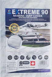 Quality For You Προστατευτικό Κάλυμμα Σκάφους Μ500 x Υ800εκ. Λευκό Χρώμα