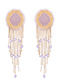 LifeLikes Earrings Pendants made of Steel Gold Plated with Stones