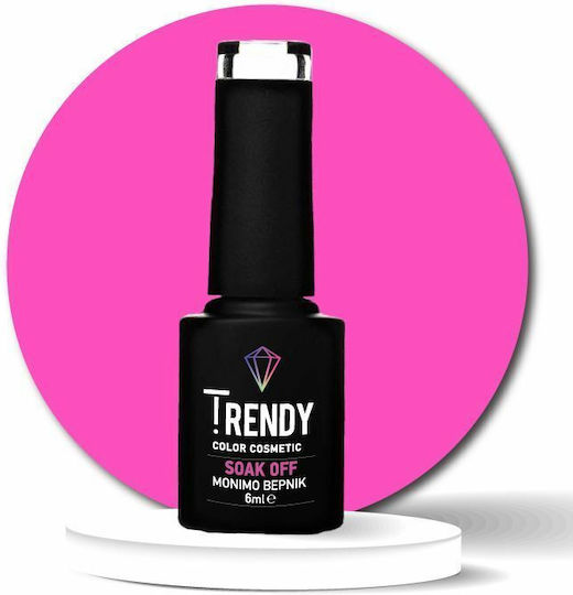 Trendy Color Cosmetics Halb-permanenter Nagellack 012 6ml 1Stück