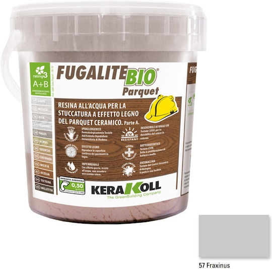 Kerakoll Fugalite Bio Parquet Tile Joint Filler Water Gray 3kg