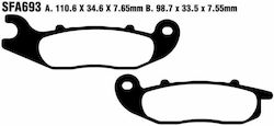 EBC Τακάκια Μοτοσυκλέτας Εμπρός για Piaggio Medley 125