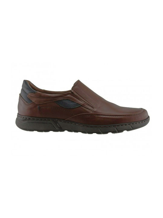 Antonio Shoes Leder Herren Freizeitschuhe Braun