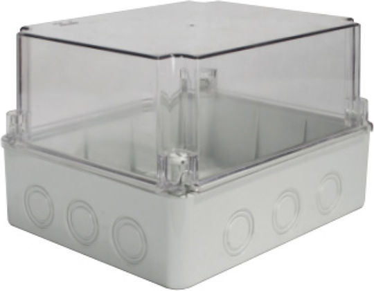 Cutie electrică pentru montaj exterior Transparent