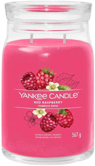 Yankee Candle Signature Αρωματικό σε Βάζο Red Raspberry