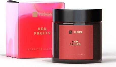 HiSkin Aromatic Candle Red Fruits in Jar with Perfume Red Fruits 100gr