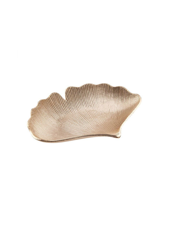 Butlers Декоративна купа Алуминий Златист 26x26см 1бр
