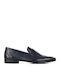 Men's Leather Moccasins Blue