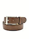 Herren Gürtel Leder Braun