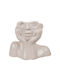 Out of the Blue Vază Decorativă Ceramică Face Albă 14x7xÎ14cm