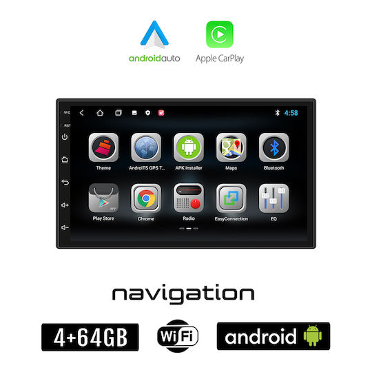 Booma Sistem Audio Auto pentru Nissan Tiida 2008-2012 (Bluetooth/USB/WiFi/GPS/Apple-Carplay/Android-Auto) cu Ecran Tactil 7"