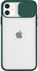Technovo Camera Protection Back Cover Σιλικόνης Πράσινο (iPhone 12 mini)