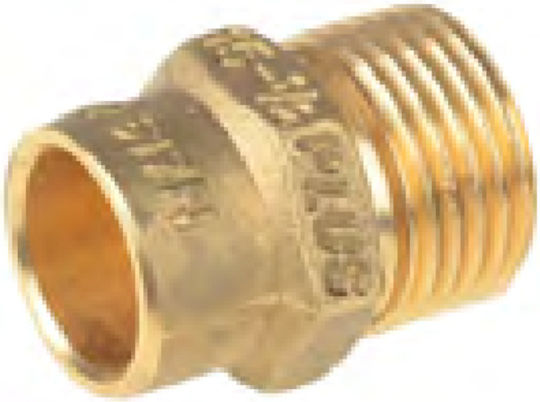 Cherbros Racord Pneumatic Masculin Alamă 1/2" 15mm 0910150417