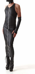 Regnes Fetish Planet Long Dress Black