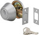 Thirard Knob Lock Silver with Key