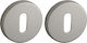 Thirard Rosette - Door Escutcheon Door Knobs Silver