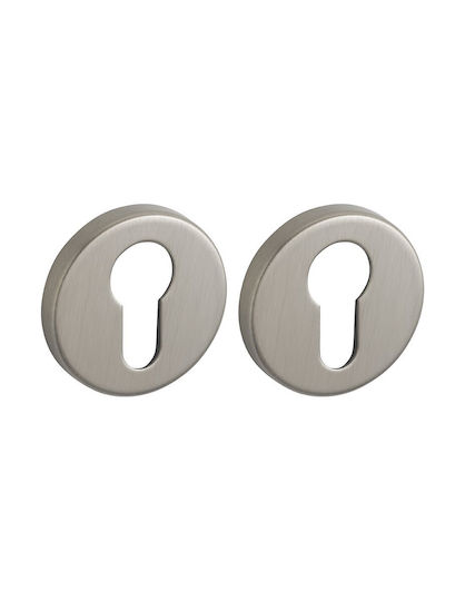 Thirard Rosette - Türschild Silber