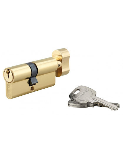 Thirard Cilindru de Încuietoare 70mm (40-30) cu Mâner și 3 Chei Auriu