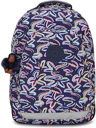 Kipling Elementary School Backpack Blue L29xW24xH43cm