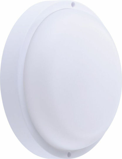 Vito Επιτοίχια Εξωτερική Πλαφονιέρα LED IP65 12W με Φυσικό Λευκό Φως