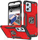 Orso Armor Ringstand Back Cover Πλαστικό Κόκκινο (Redmi Note 12 Pro+)