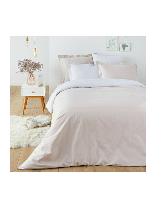 La Redoute Collections Παπλωματοθήκη Βαμβακερή King Size 260x240