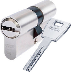 Abus Lock Cylinder Security D6 110mm (50-60) with 5 Keys Silver