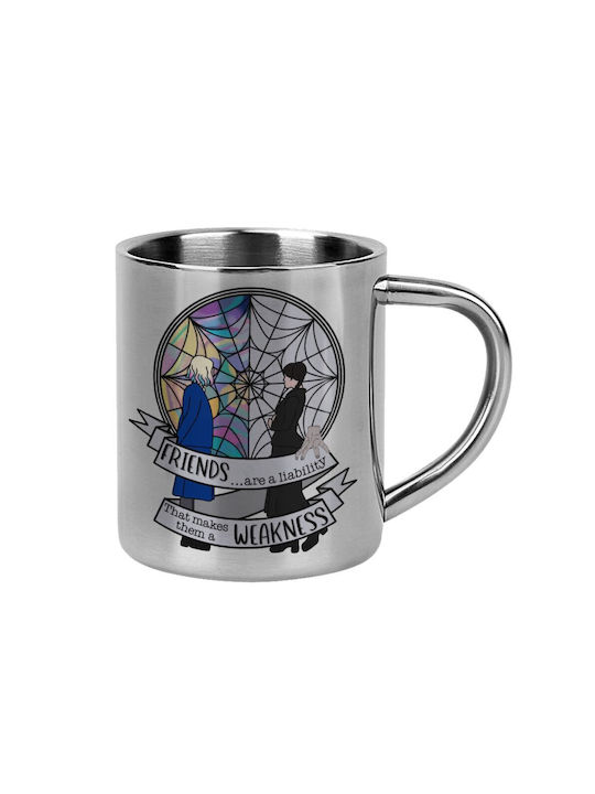 Koupakoupa Mug Metallic Silver 300ml