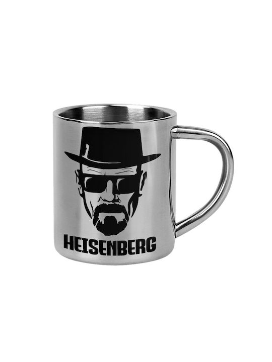 Koupakoupa Becher Metallisch Silber 300ml