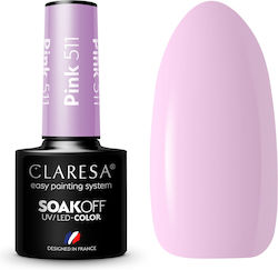 Claresa 511 Ημιμόνιμο Βερνίκι Νυχιών 511 5ml