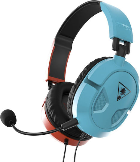Turtle Beach Recon 50N Over Ear Gaming Headset with 3.5 mm Connectivity Red Blue for Nintendo Switch