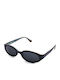 Calvin Klein Women's Sunglasses with Green Plastic Frame and Black Lens CK4012 77
