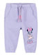 Kinder Trainingshose Lila 1Stück Minnie Mouse