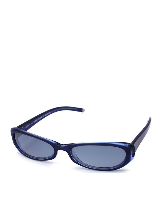 Benetton Women's Sunglasses with Blue Plastic Frame and Blue Lens UCB482 PA9