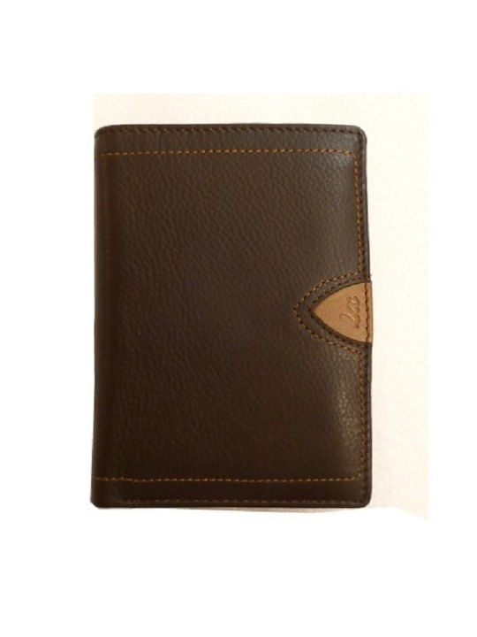 Luxus Men's Leather Wallet Brown