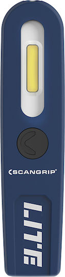 Scangrip Rechargeable Flashlight LED IP20 with Maximum Brightness 200lm