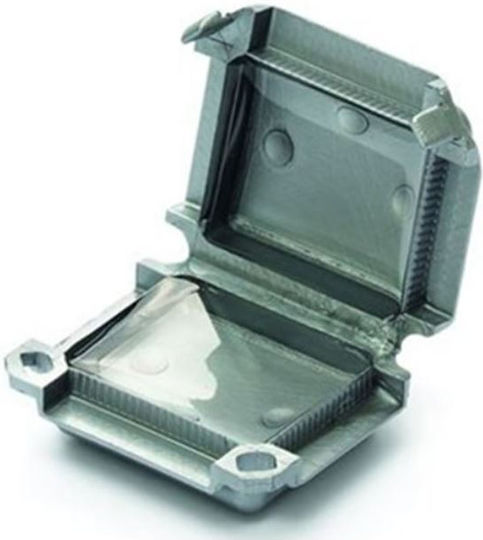 RayTech Surface Mounted Electrical Box Watertight IP68 in Gray Color 2pcs